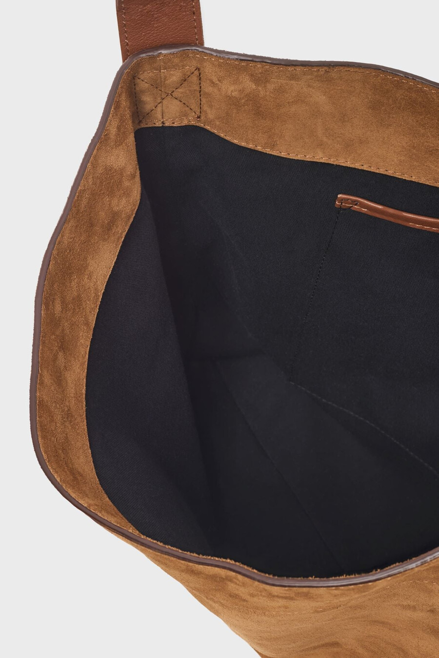 bolso en piel serraje - lady gd