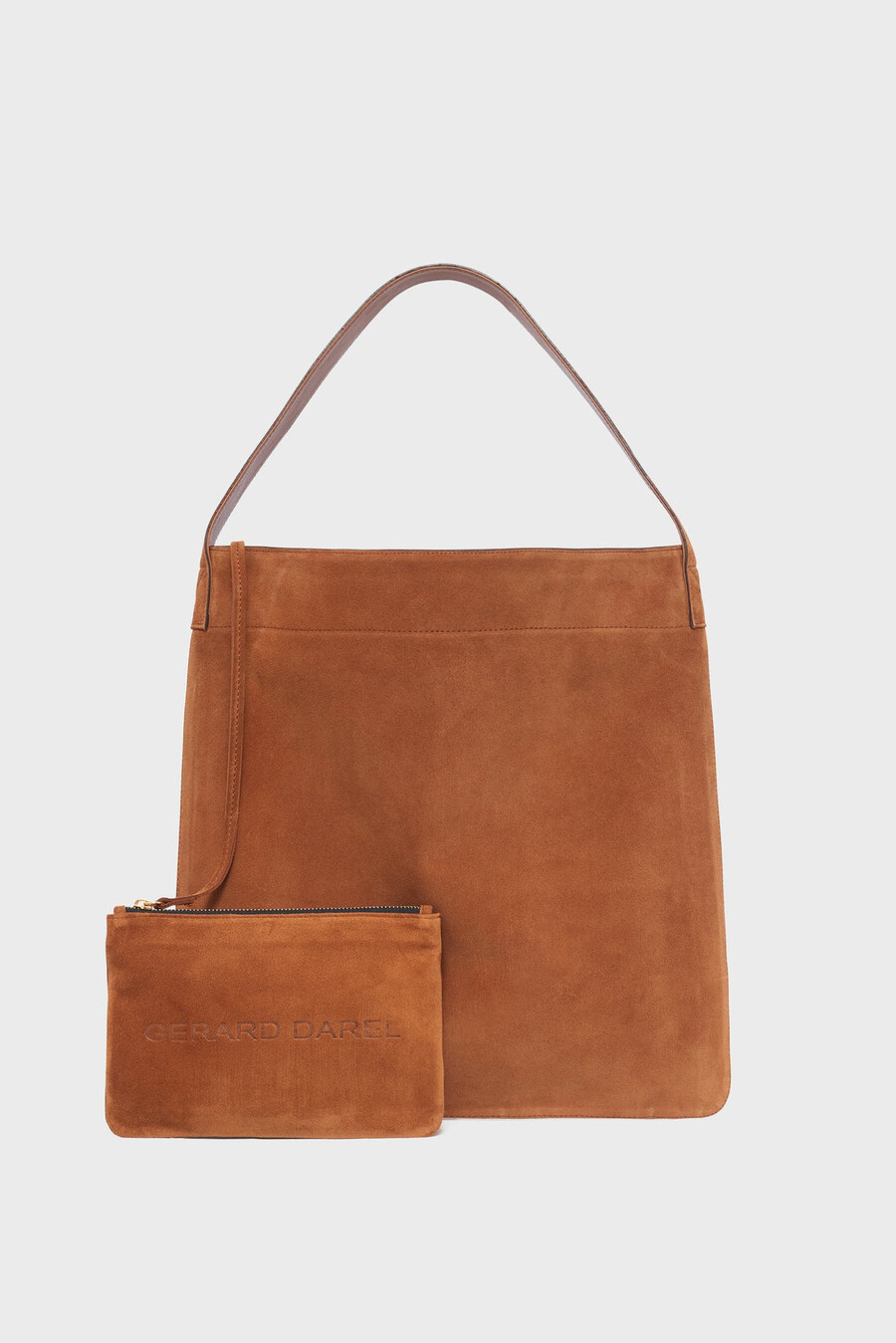 bolso en piel serraje - lady