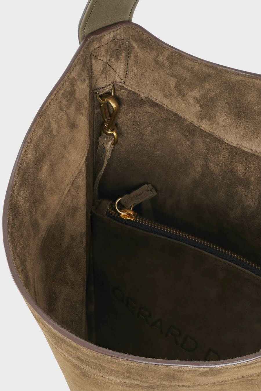 bolso en piel serraje - lady