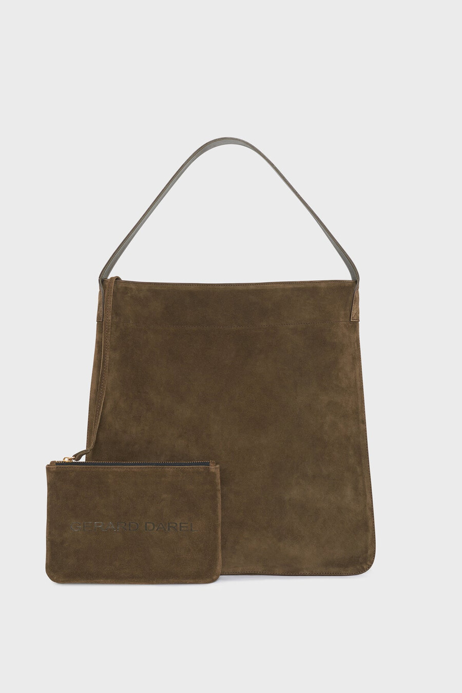 bolso en piel serraje - lady