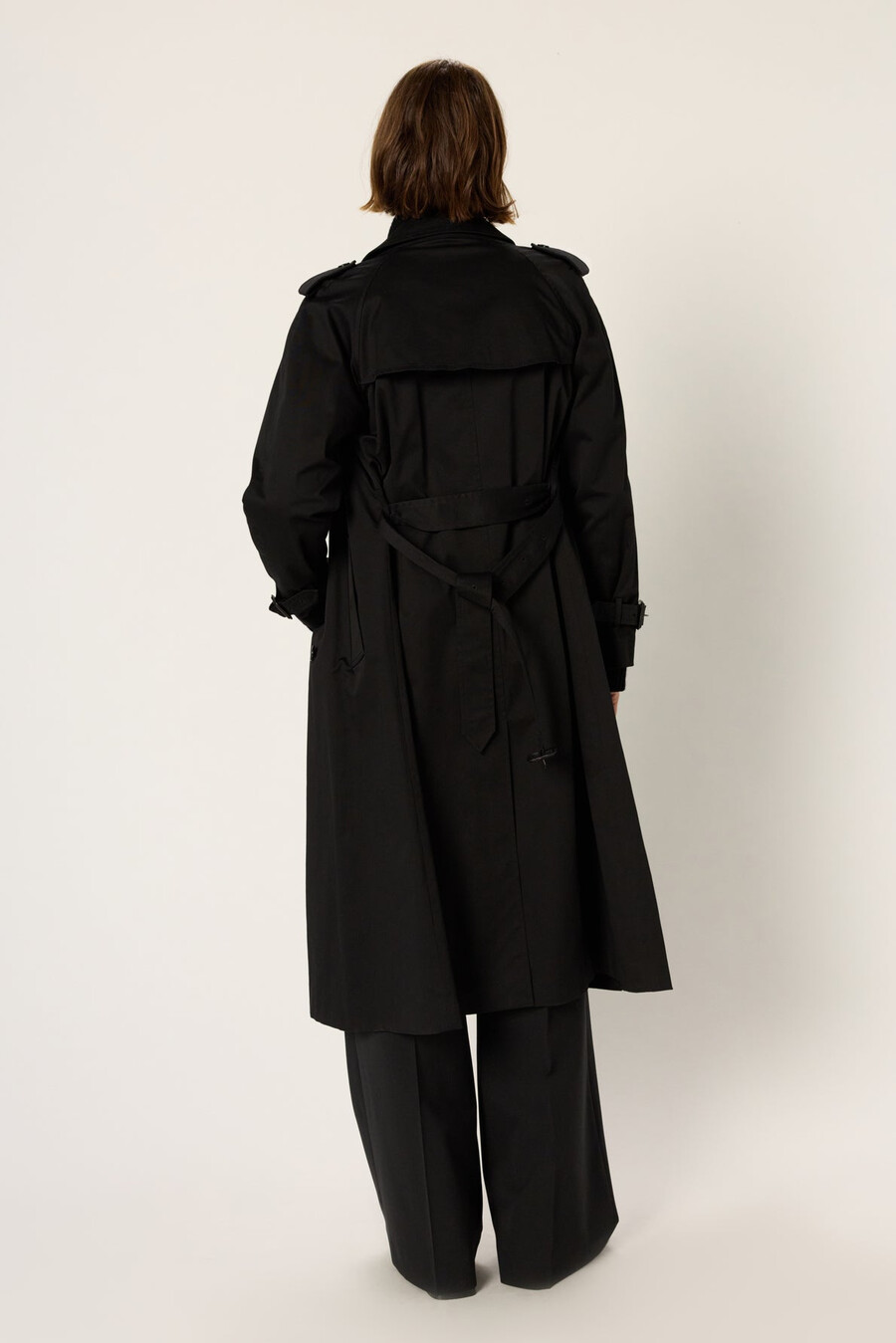 gabardina larga - serge