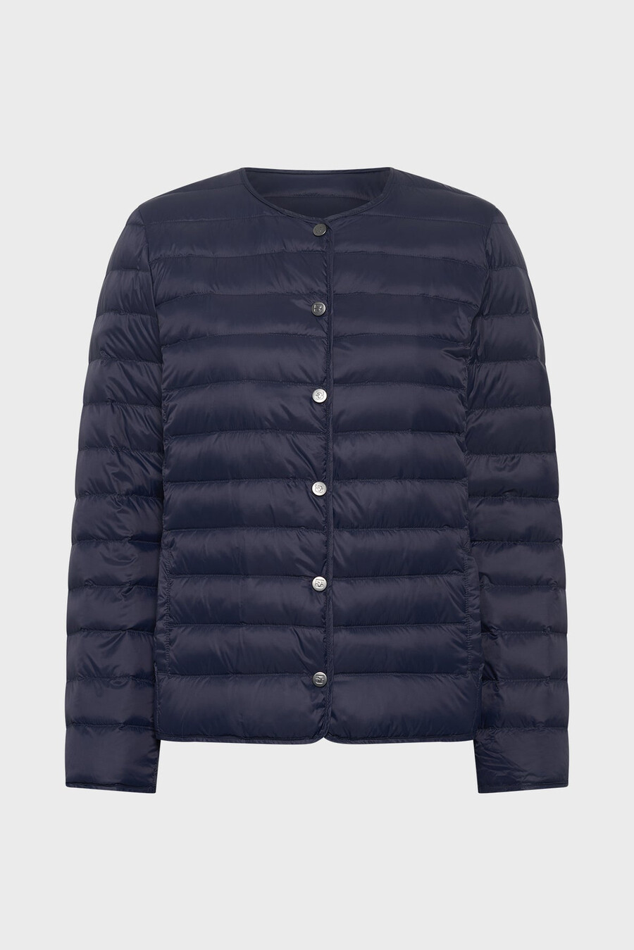 chaqueta corta reversible de plumas - solange