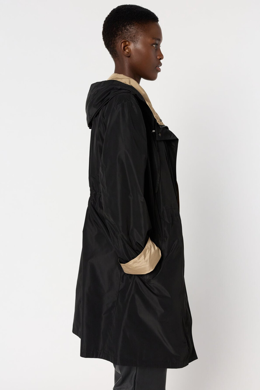 parka reversible con capucha - ximena