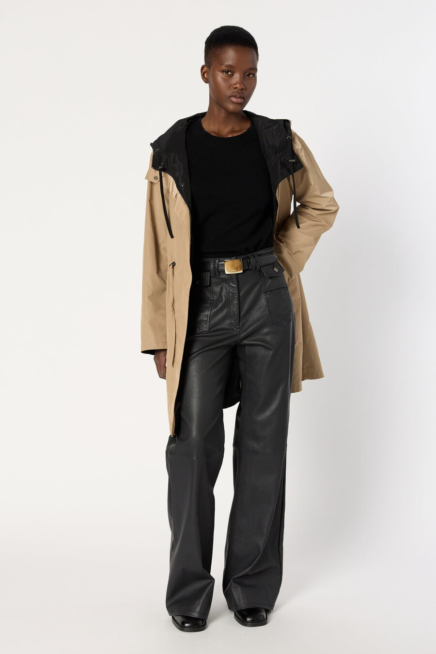 parka reversible con capucha - ximena