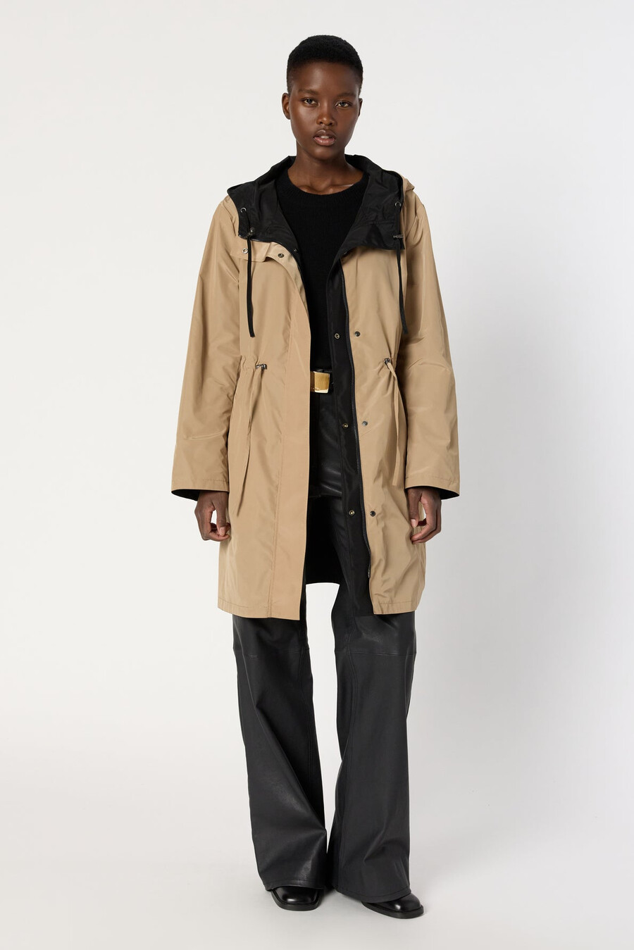 parka reversible con capucha - ximena