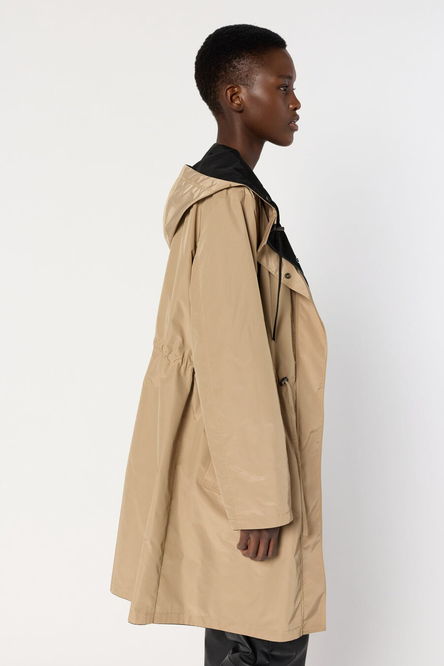 parka reversible con capucha - ximena