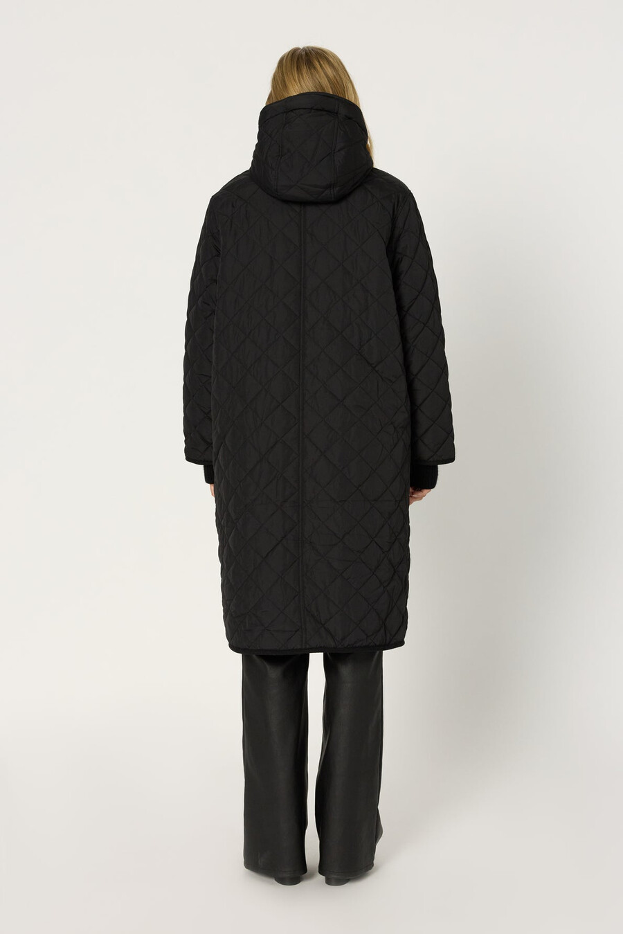 chaqueta larga acolchada - maeva