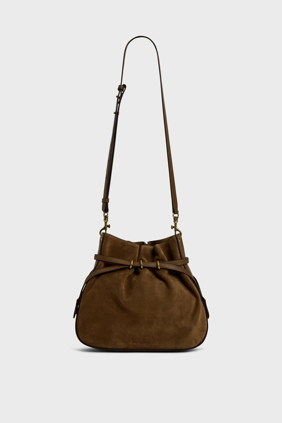 bolso en piel serraje - romy