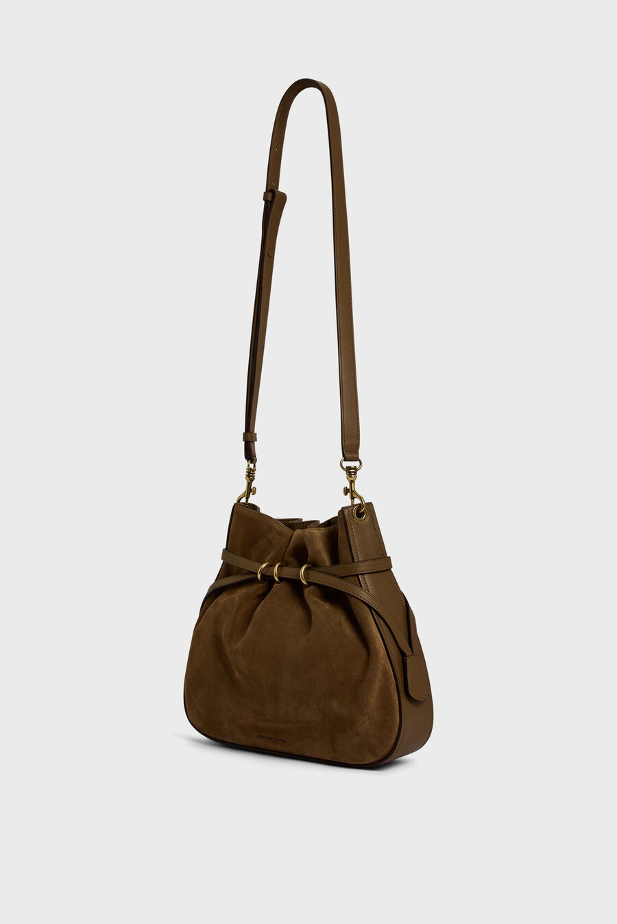 bolso en piel serraje - romy