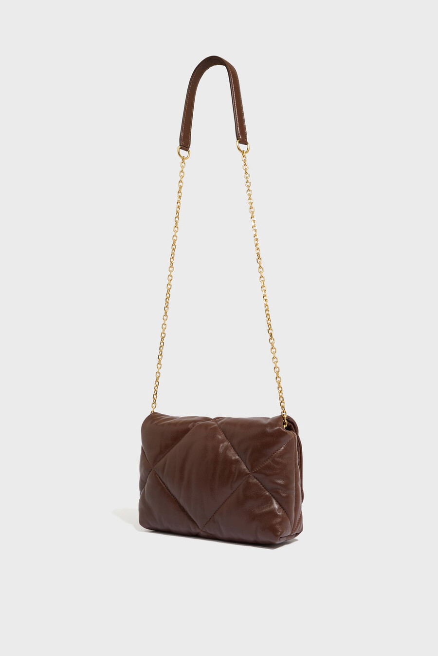 bolso bandolera de piel acolchada - le fanny