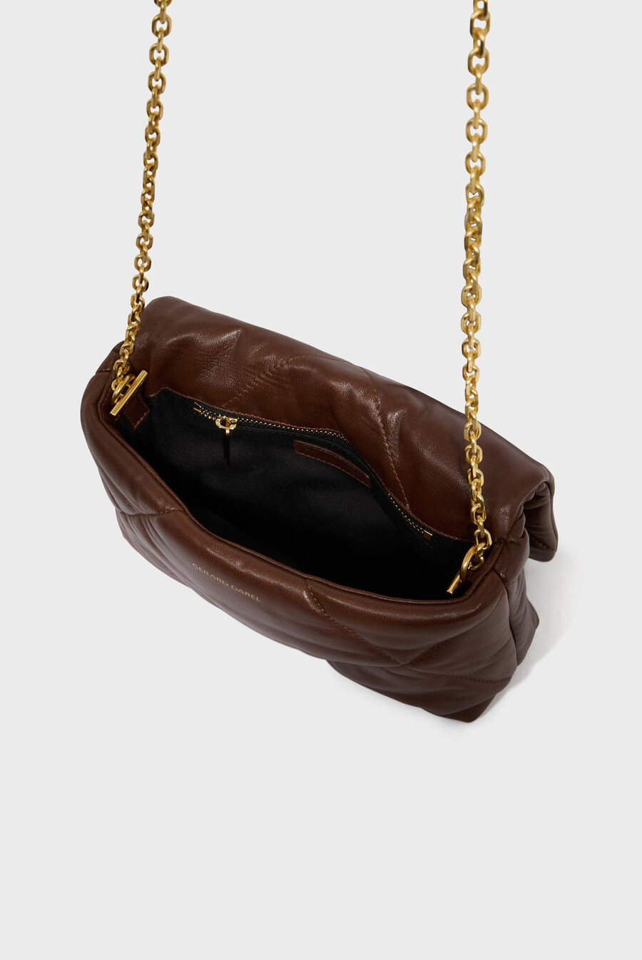bolso bandolera de piel acolchada - le fanny