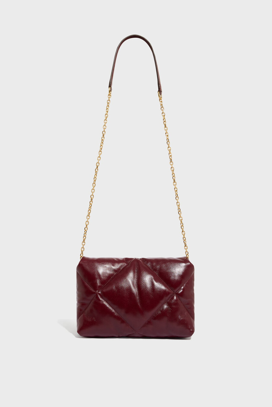 bolso de piel efecto arrugado - le fanny