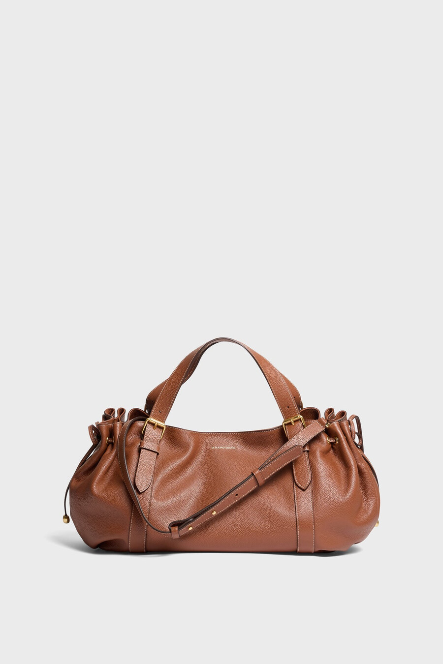 bolso de mano de piel granulada - le 24h