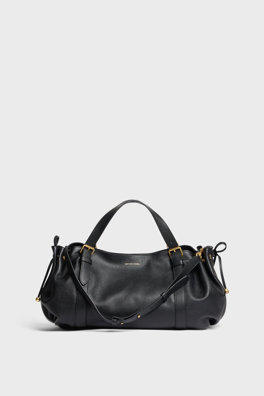 bolso de mano de piel granulada -le 24h