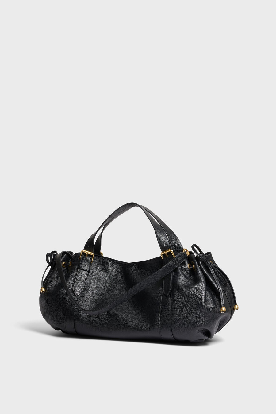 bolso de mano de piel granulada -le 24h