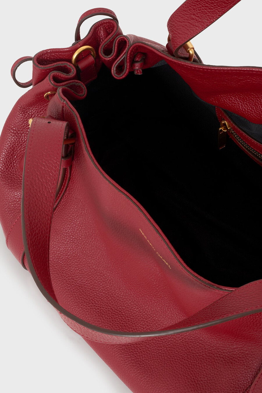bolso de mano en piel flor - le 24h