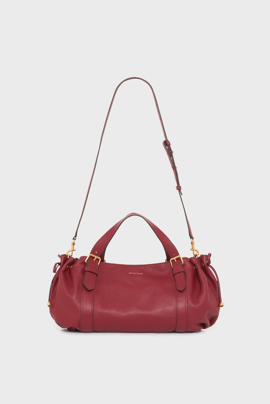 bolso de mano en piel flor - le 24h