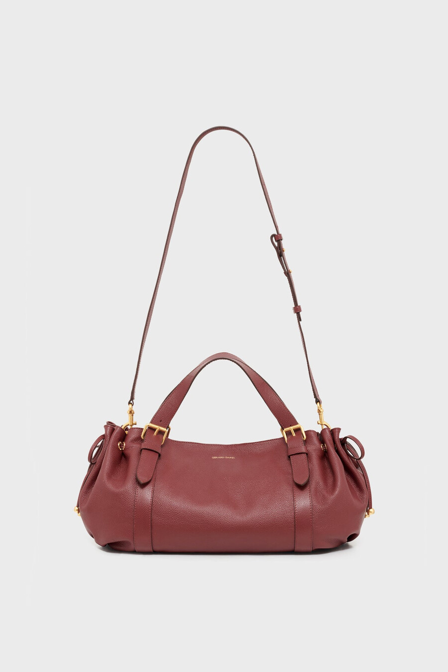 bolso de mano de piel flor - le 24h