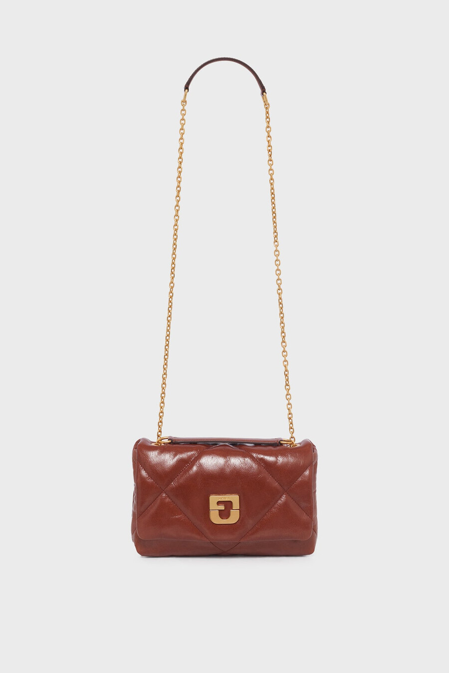 bolso de piel efecto arrugado - le fanny