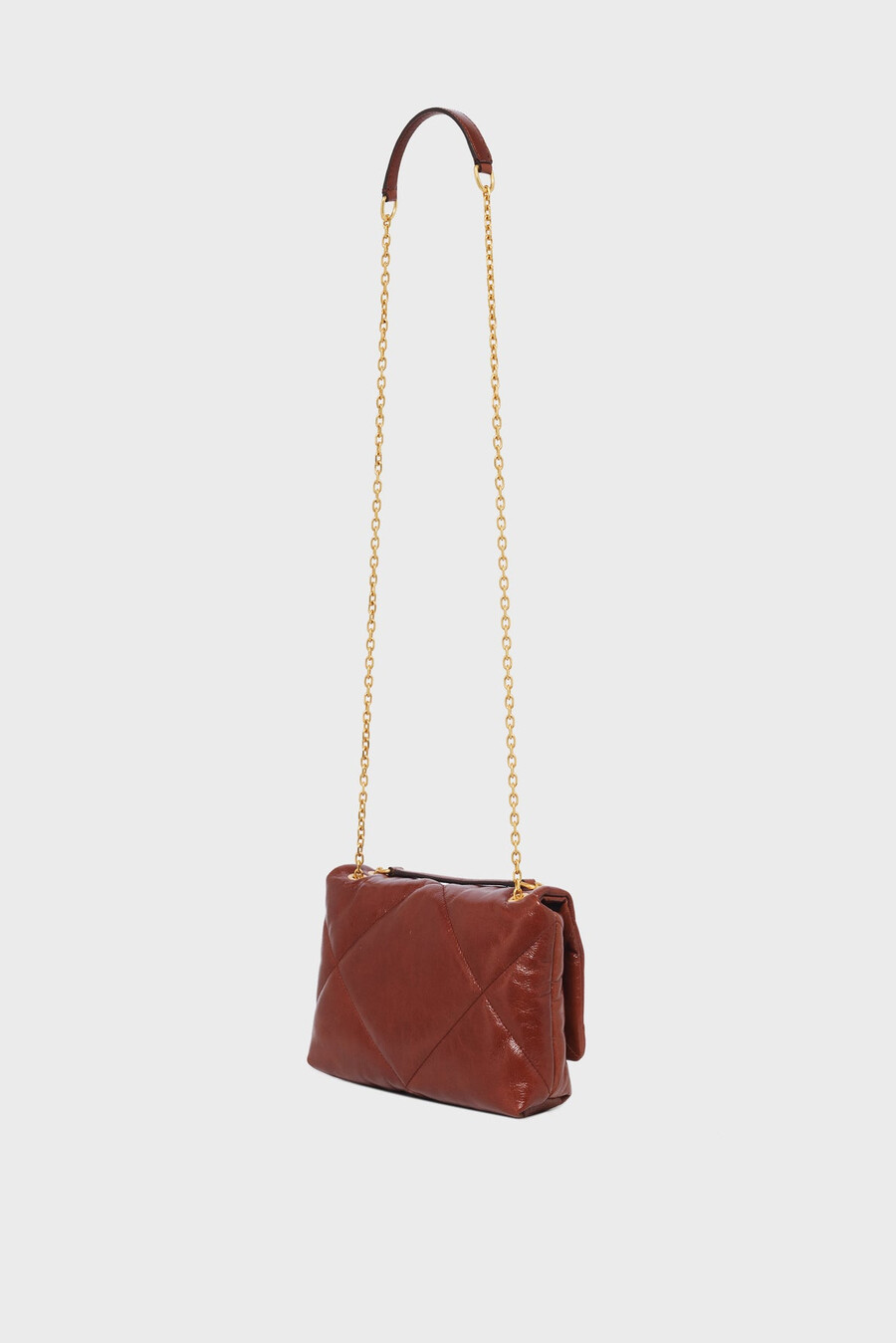 bolso de piel efecto arrugado - le fanny