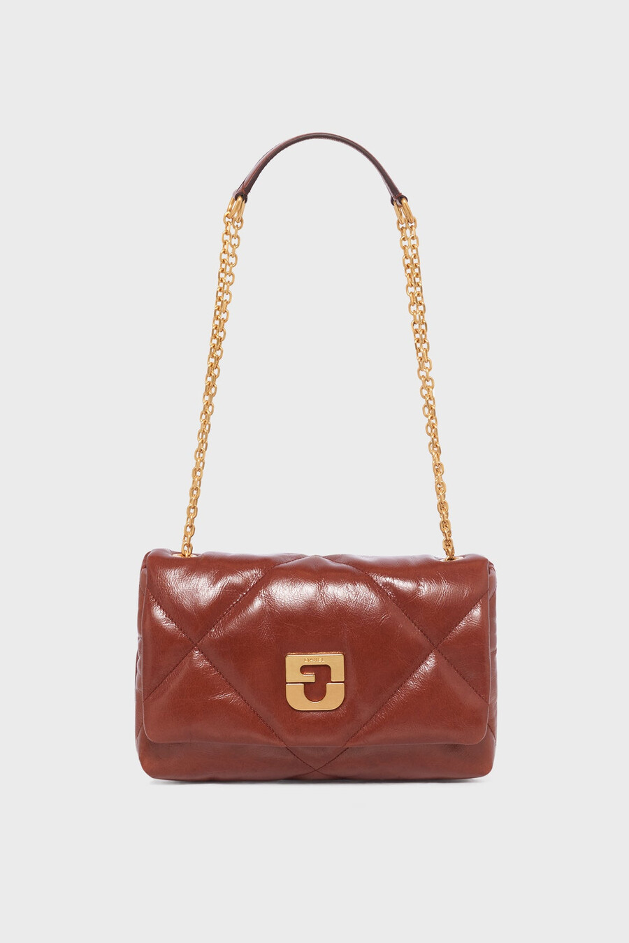 bolso de piel efecto arrugado - le fanny