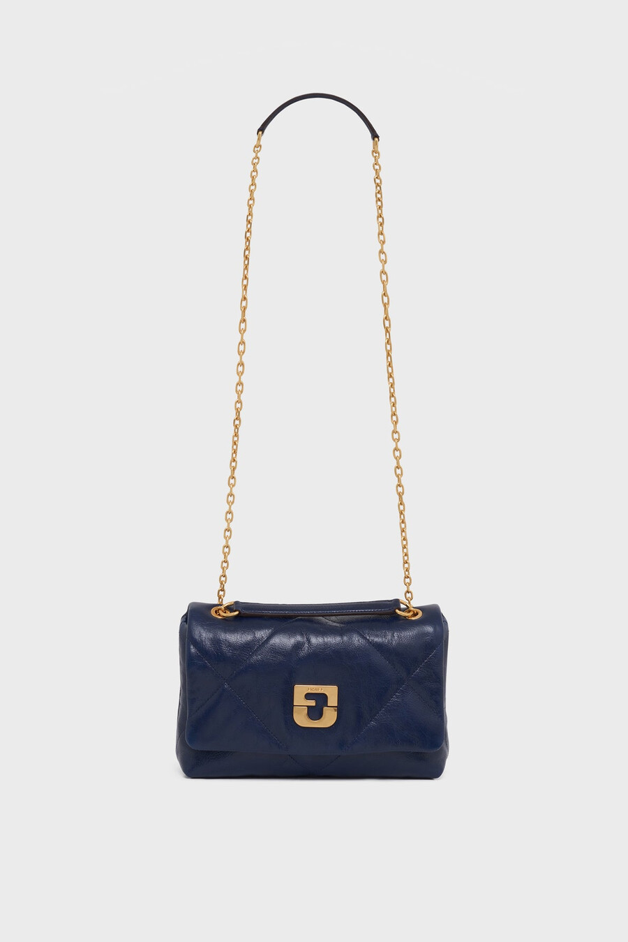 bolso de piel efecto arrugado - le fanny