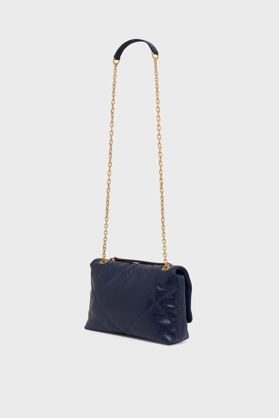 bolso de piel efecto arrugado - le fanny