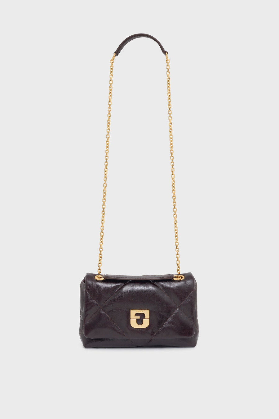 bolso de piel efecto arrugado - le fanny