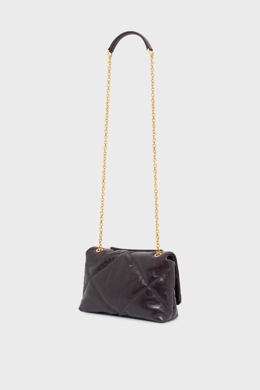 bolso de piel efecto arrugado - le fanny