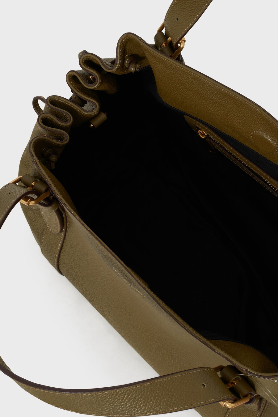 bolso de mano de piel granulada - le 24h