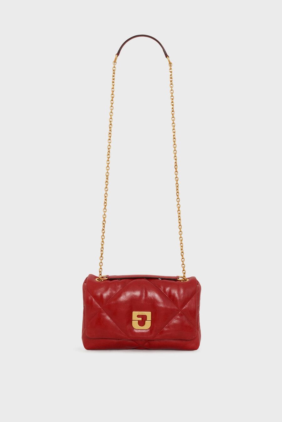 bolso de piel efecto arrugado - le fanny