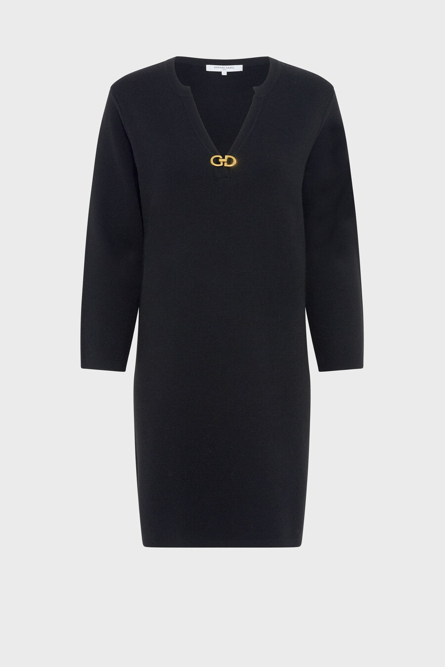 vestido recto de punto milano - lilia