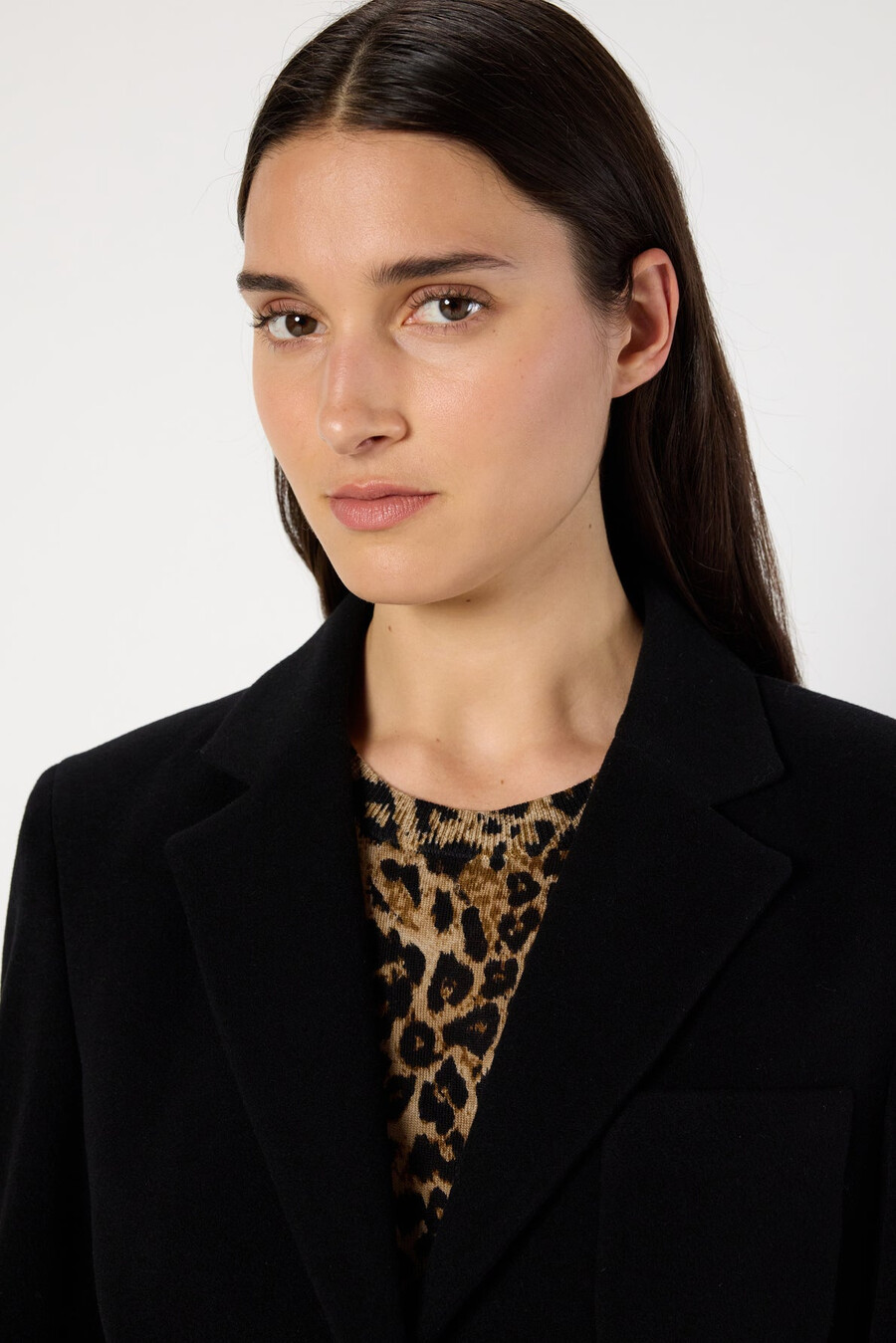 blazer de mezcla de lana - ninaelle