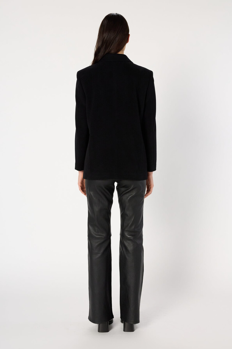 blazer de mezcla de lana - ninaelle