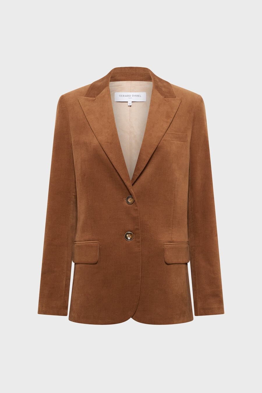 chaqueta de terciopelo de sarga - niava