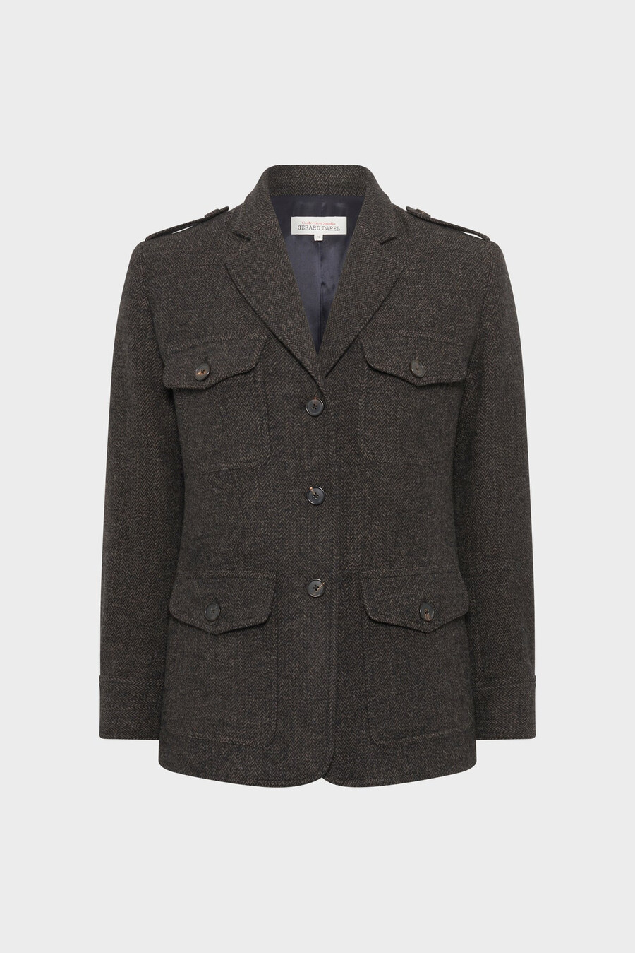 chaqueta de espiga - nadira