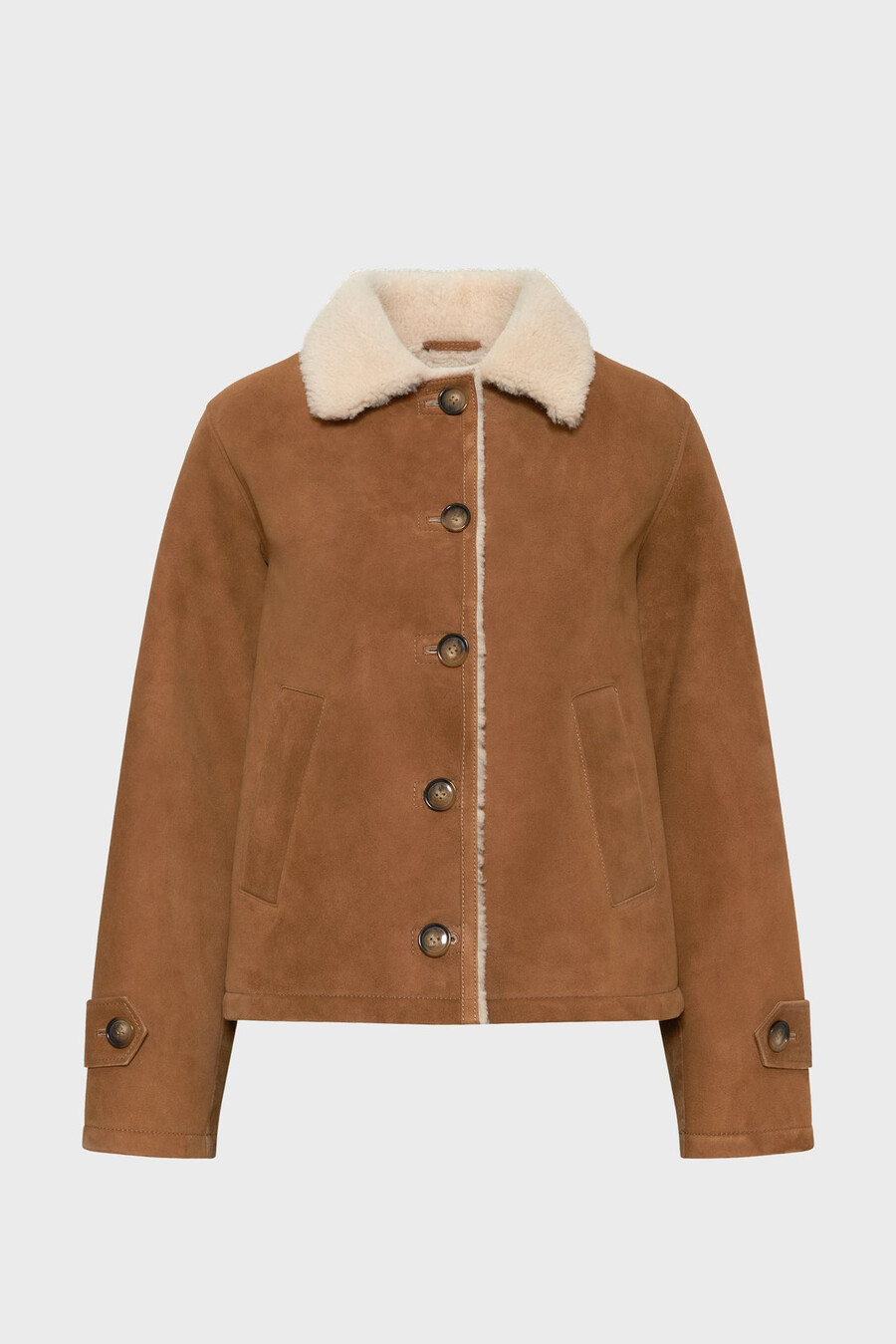 chaqueta bomber de piel de oveja - nathalie