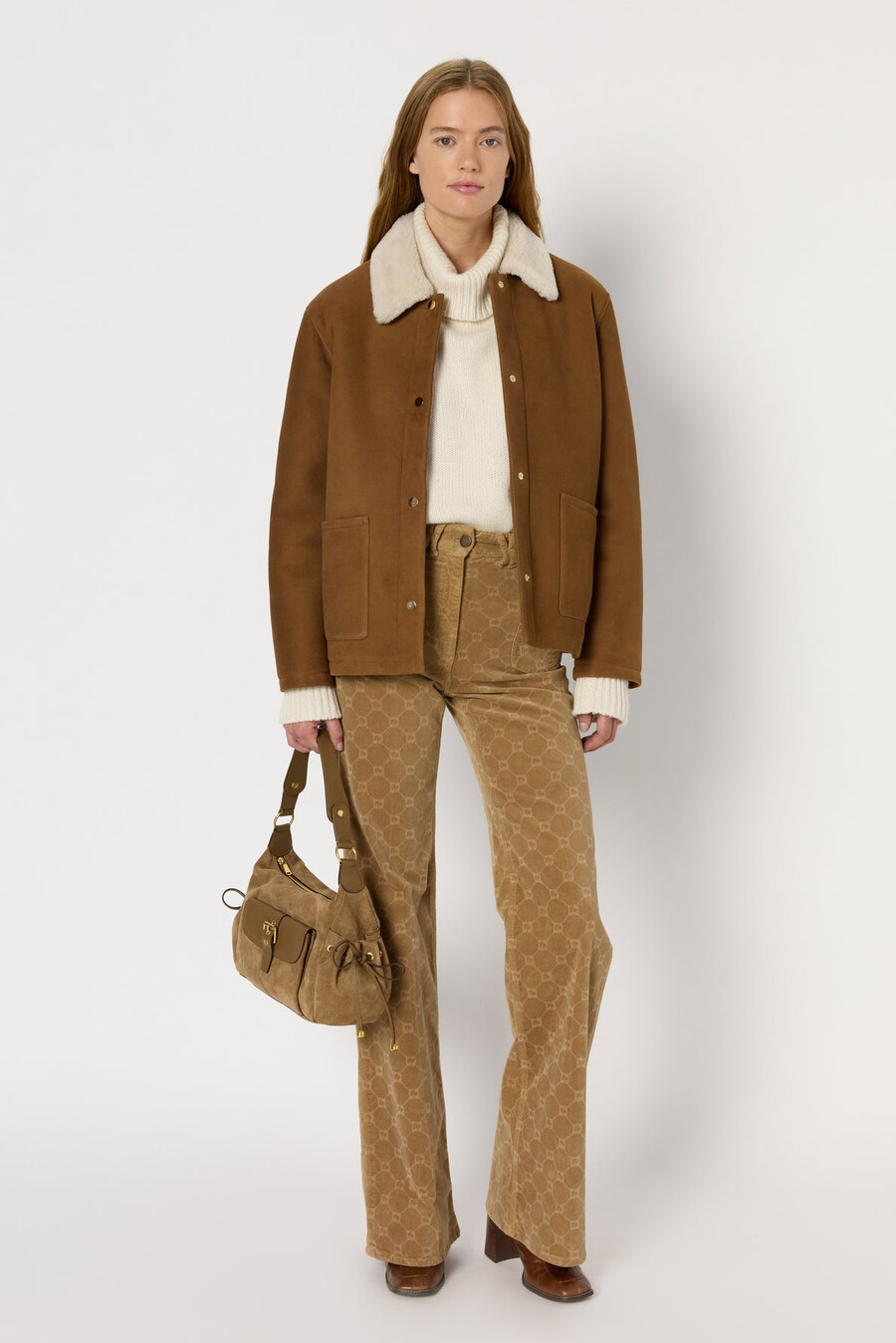 chaqueta de piel de oveja - noemie