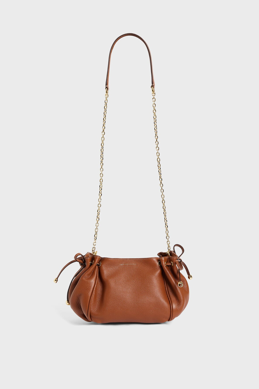 bolso de piel granulada - le mini 24