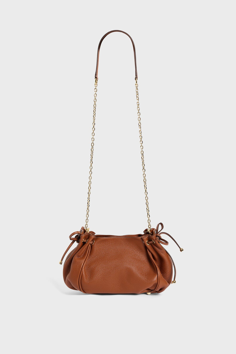 bolso de piel granulada - le mini 24