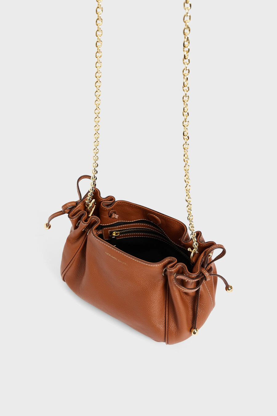 bolso de piel granulada - le mini 24