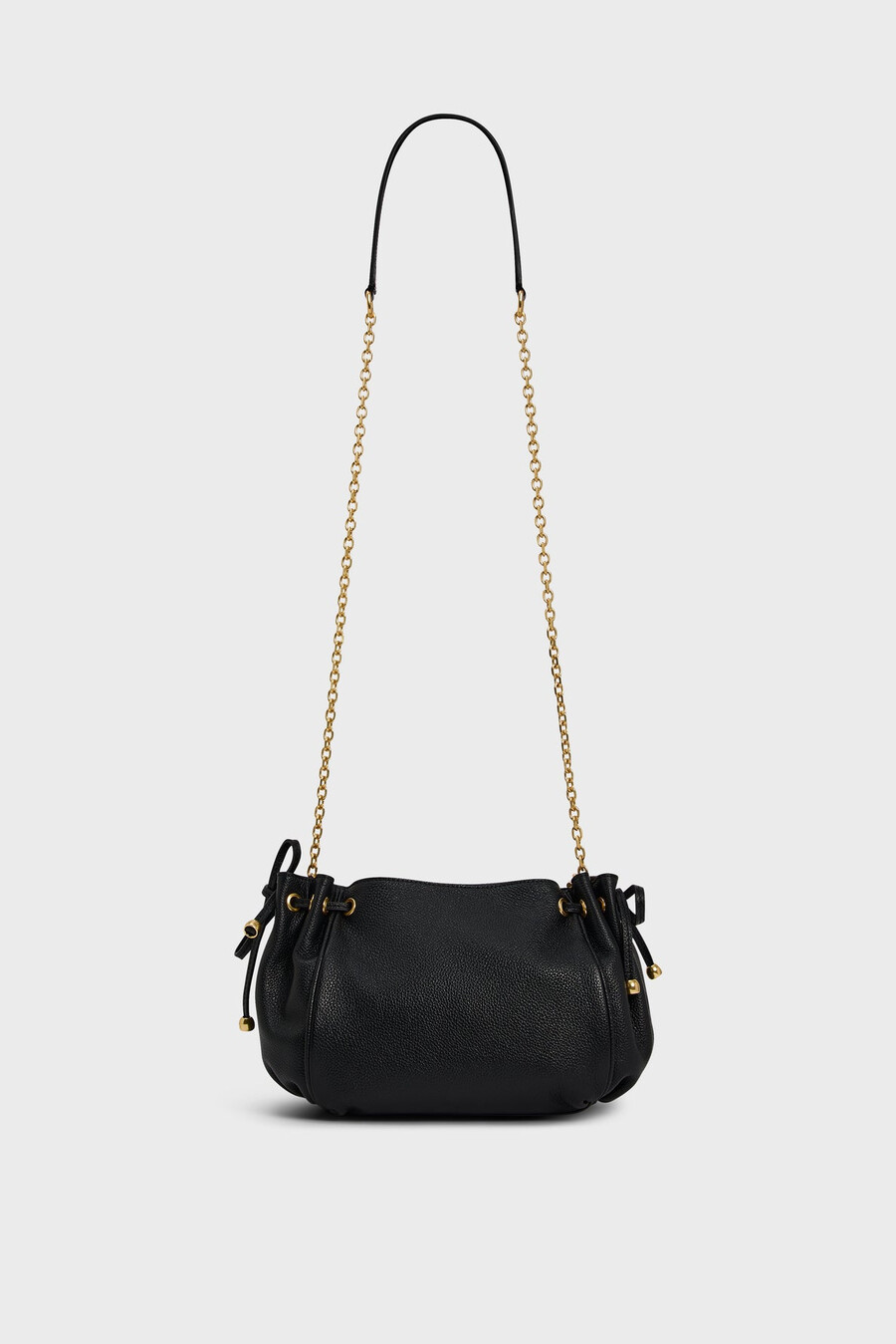 bolso de piel granulada - le mini 24