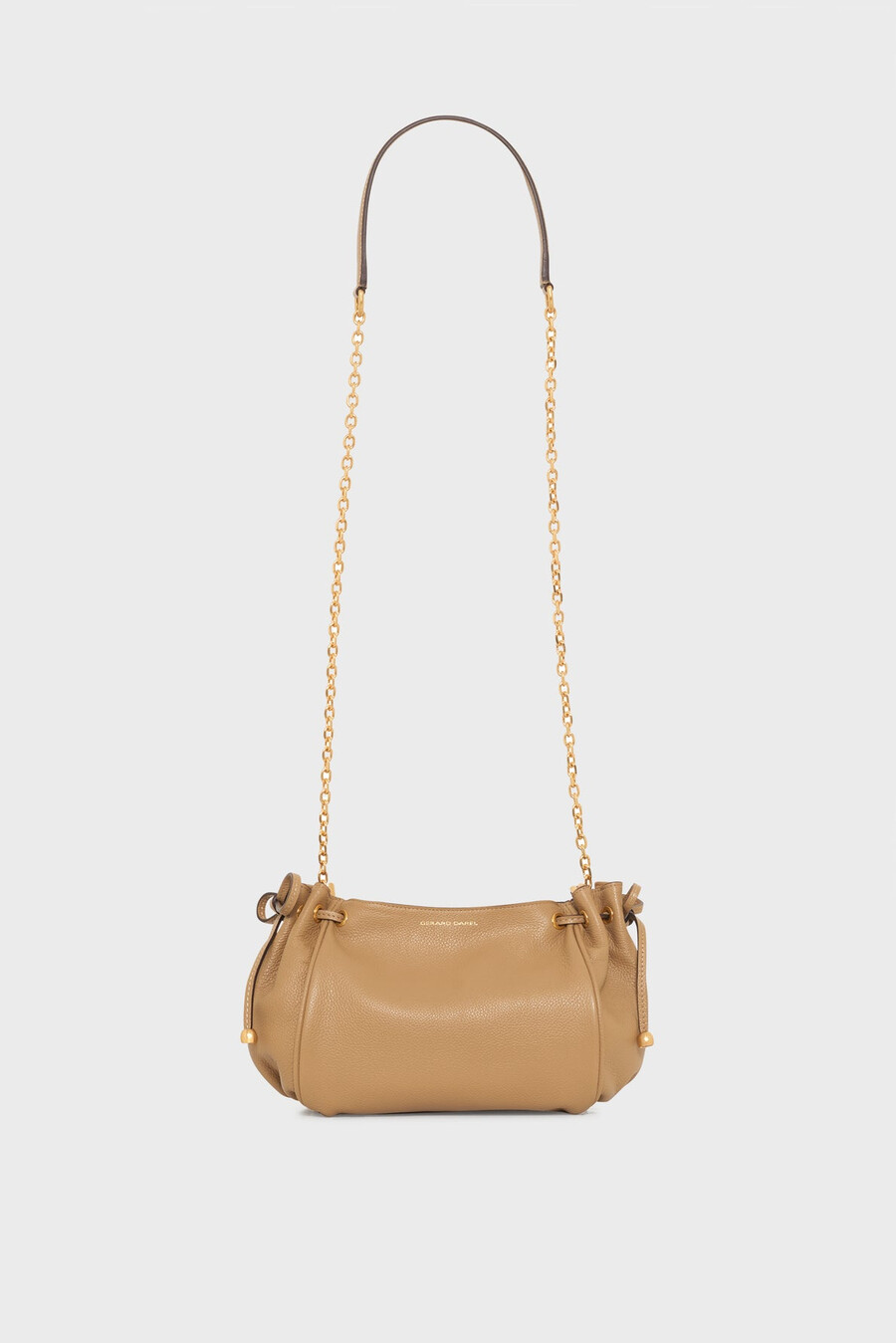 bolso bandolera de piel granulada - le mini 24
