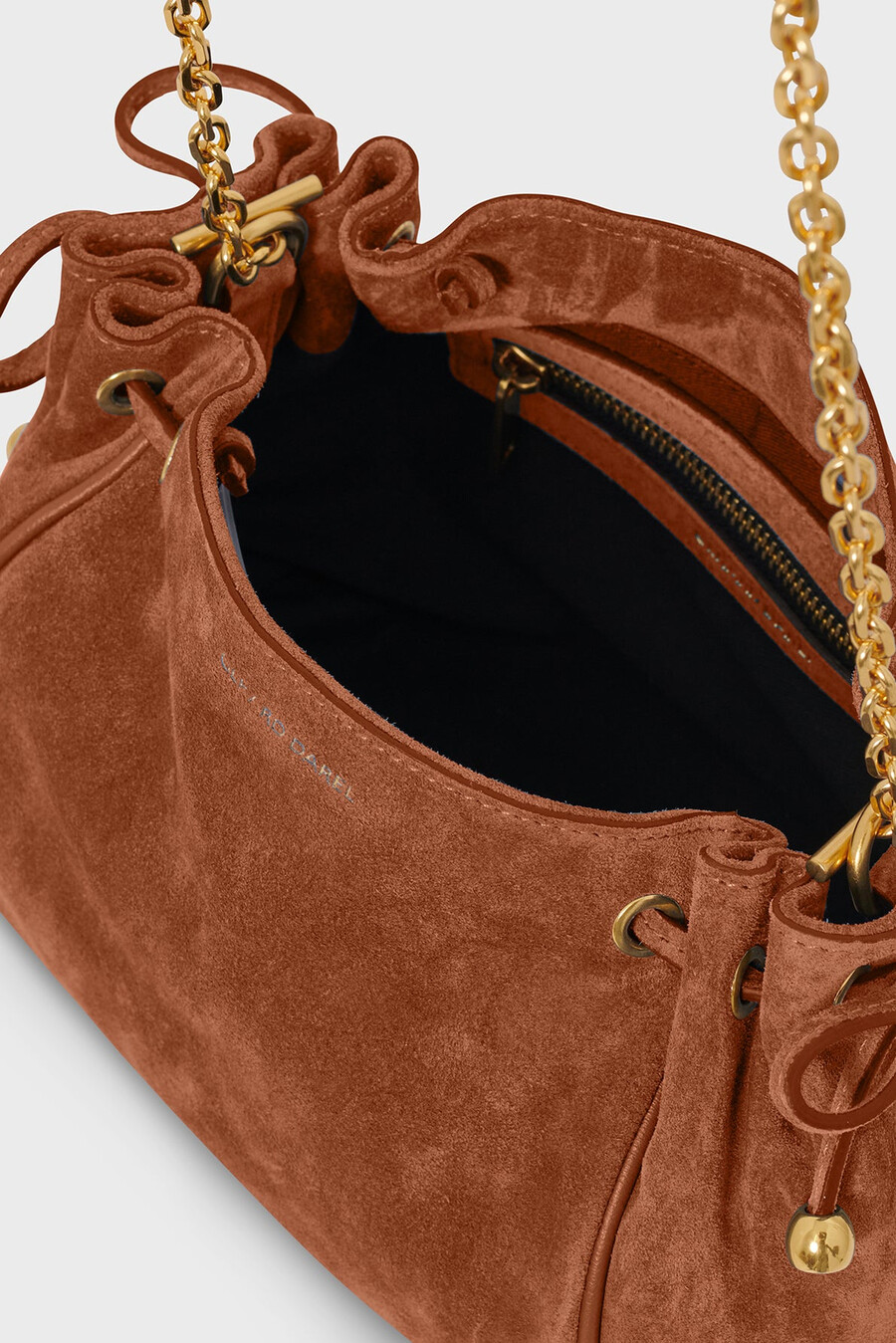 bolso en piel de ante - le mini 24