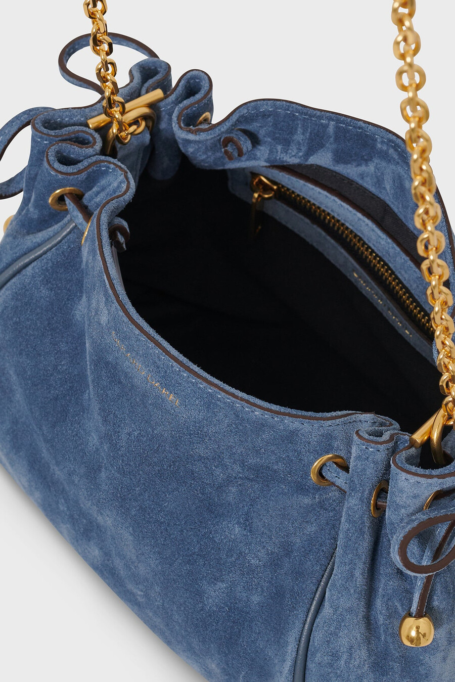 bolso en piel de ante - le mini 24