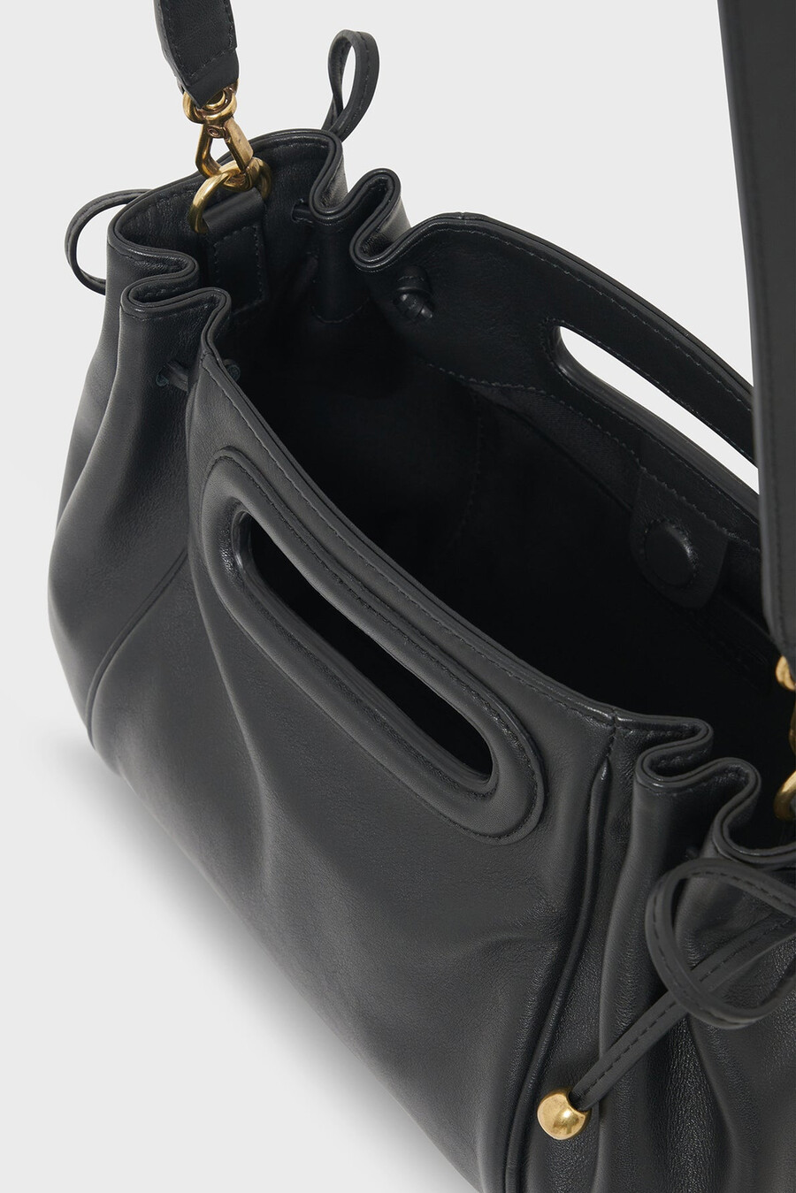 bolso de mano en piel - mini dany