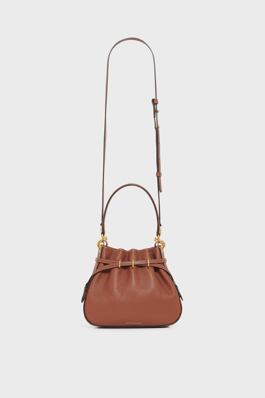 bolso de piel granulada - le mini romy