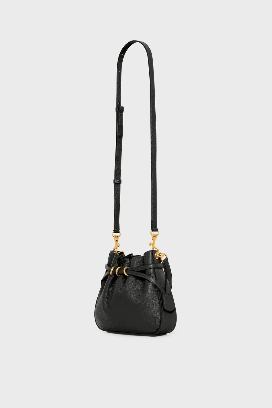 bolso de piel granulada - le mini romy