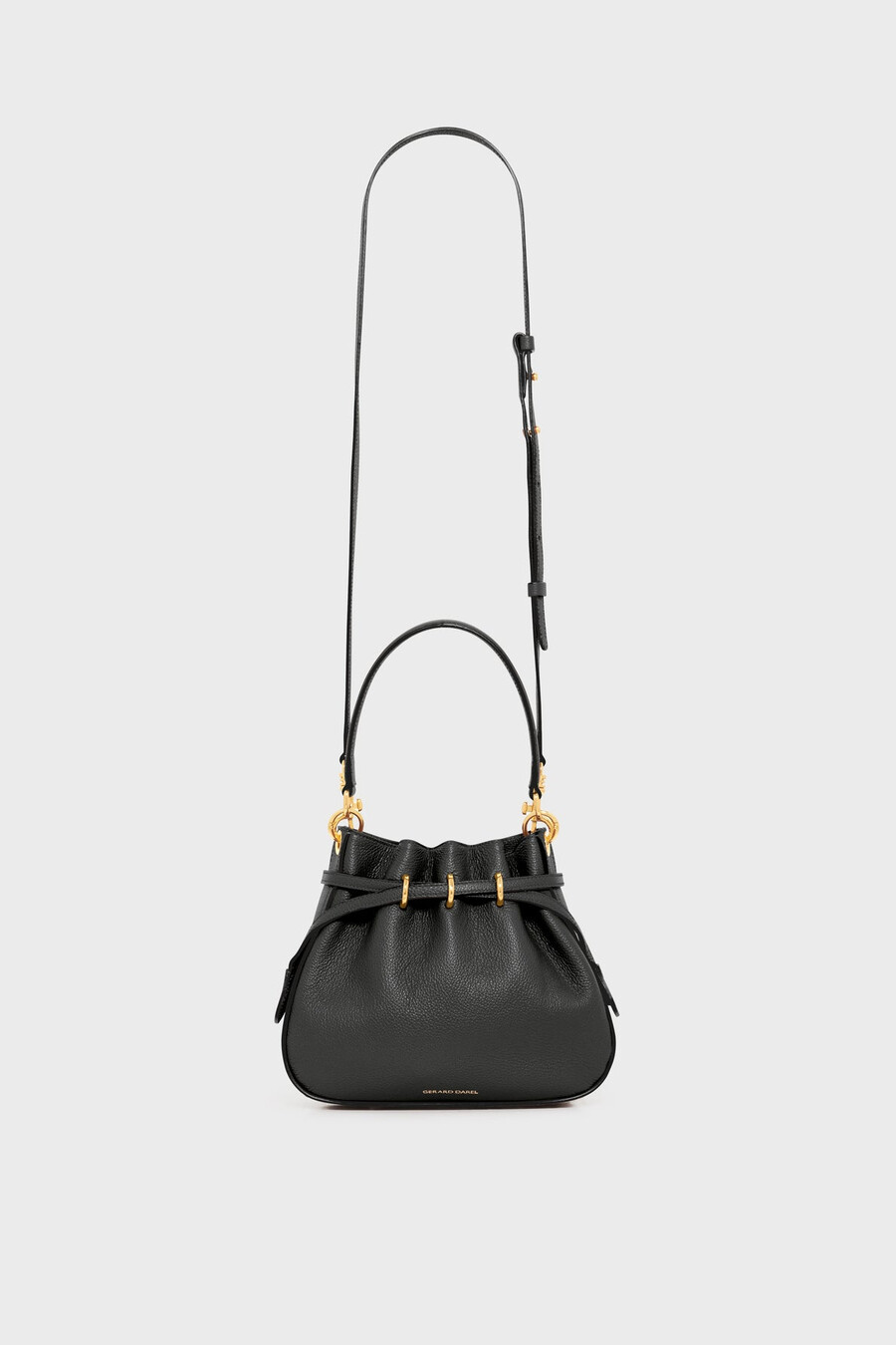 bolso de piel granulada - le mini romy