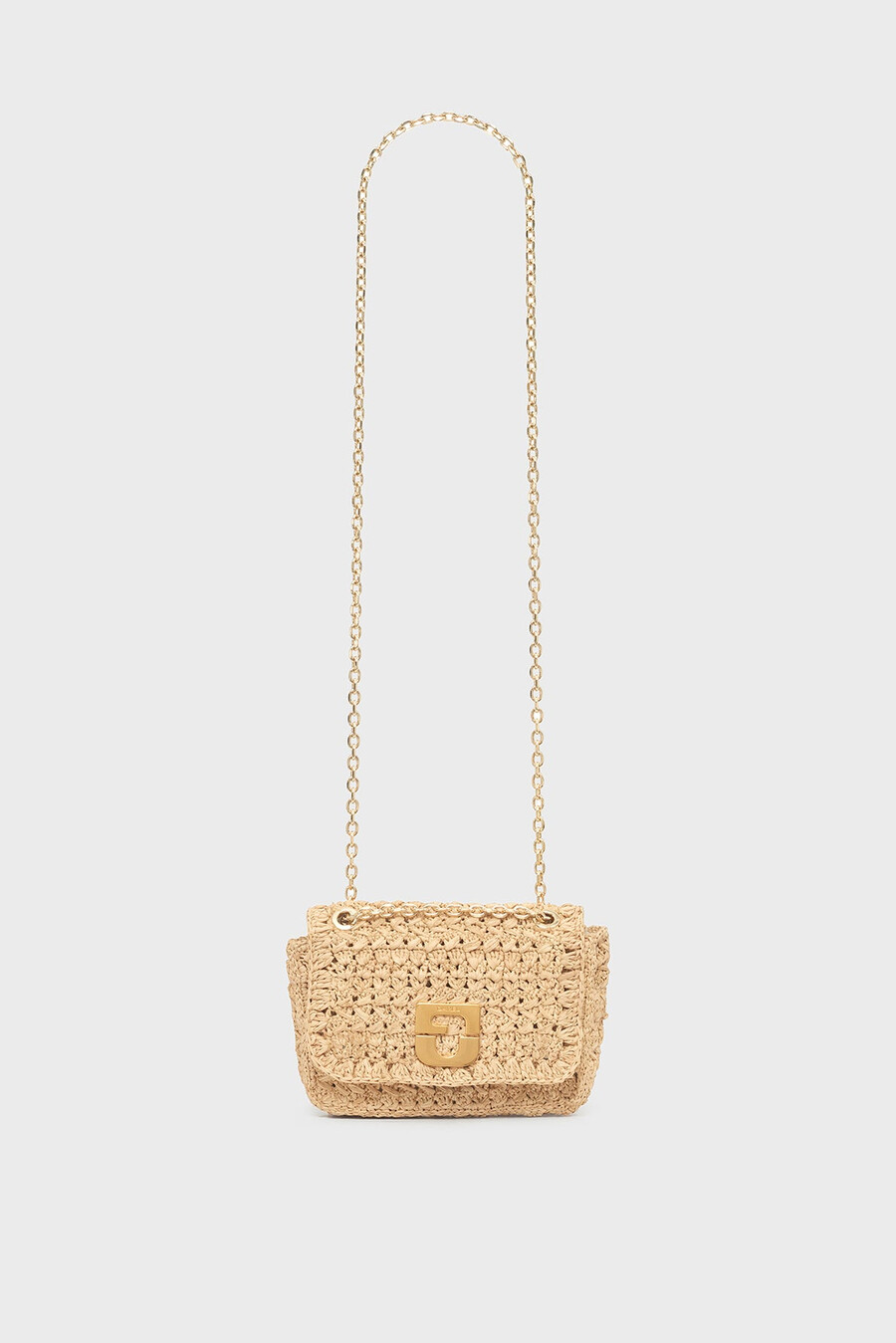 mini bolso de rafia - le mini fanny